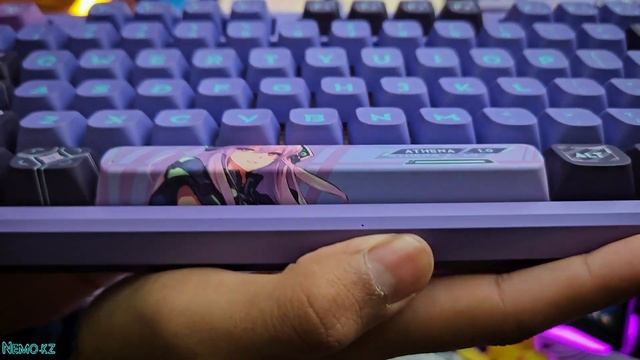 Клавиатура VGN V87 PRO Фиолетовый