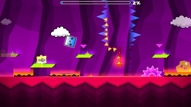 FINGERDASH в Каждой Версии Geometry Dash (1.0 - 2.3)