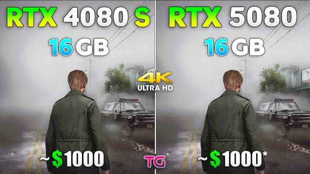 RTX 5080 vs RTX 4080 SUPER - Test in 10 Games | 4K смотреть онлайн