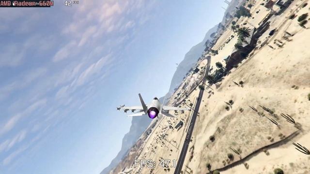 🎮 AMD Radeon 660М - GTA V Gameplay Benchmarks (1080p)