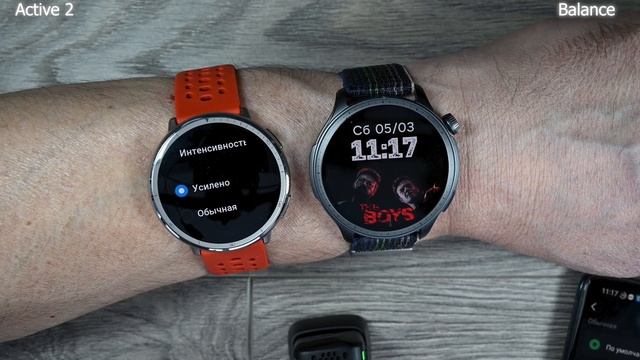 Новичoк на Флагмана Amazfit Active 2 Vs Amazfit Balance #amazfitactive2  #amazfitba