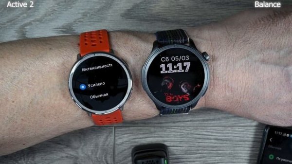 Новичoк на Флагмана Amazfit Active 2 vs Amazfit Balance #amazfitactive2  #amazfitba