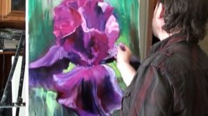 Как написать Ирис маслом с нуля / Пошаговый урок