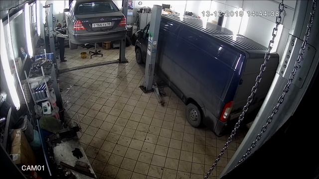 AHD камера 2Mpix в автосервисе