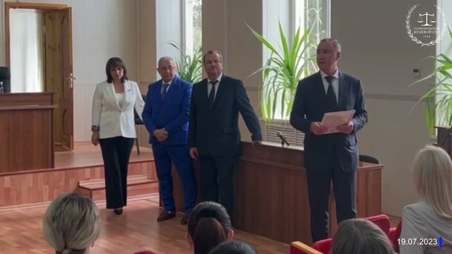 К.И. Боков представил коллективу Ипатовского районног смотреть онлайн