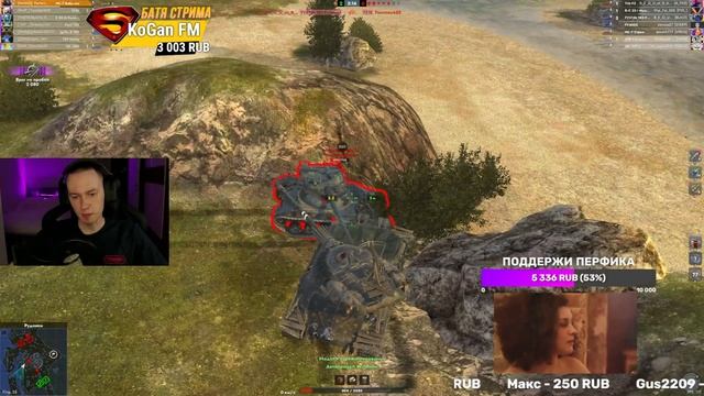 Мастерские страдания на ИС-7 Tanks Blitz смотреть онлайн