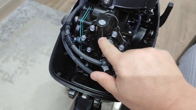 Parsun T9,8 защита от перегрева мотора