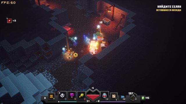 Minecraft Dungeons #5 — Шахты Красного Камня {PC} прохождение час смотреть онлайн