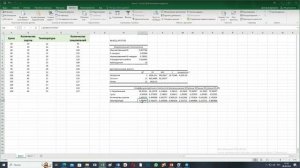 Excel №3. Множественная регрессия
