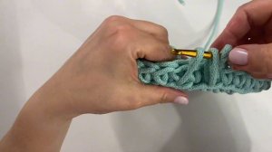 Корзина крючком очень красивым узором🤩