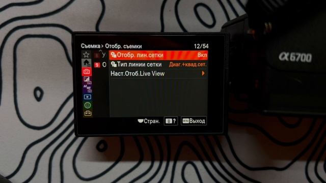 Как Включить Сетку на камере | Sony A6700 смотреть онлайн