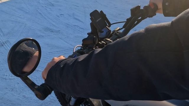 Как завести китайский мотоцикл зимой?.