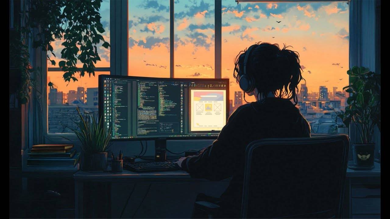 Chillhop Coding Beats ☕ Stay in the Zone & Get Things Done смотреть онлайн