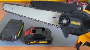#78: Аккумуляторная цепная пила / сучкорез "DeWalt"