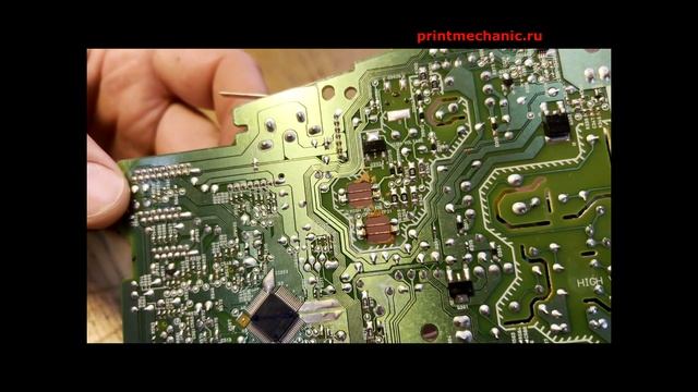 Ошибка памяти расходных материалов на МФУ Hp M227fdw смотреть онлайн