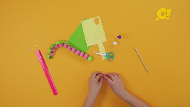 Поделка "Весёлая змейка" своими руками смотреть онлайн