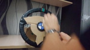 Переделка игрового руля и педалей из картона