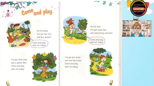 Story fun 1 _ Starters _ 2 Come and Play! _ Listening and Reading.