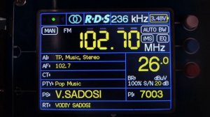Радио Vodiy Sadosi (Эхо Долины) - Нукус, Каракалпакстан 102.7 МГ