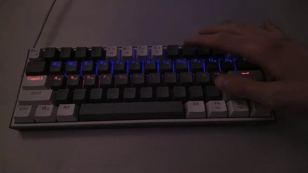 Режимы работы подсветки в клавиатуре Redragon Fizz.