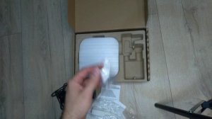 Обзор комплекта поставки WiFi точки доступа MikroTik cAP ac