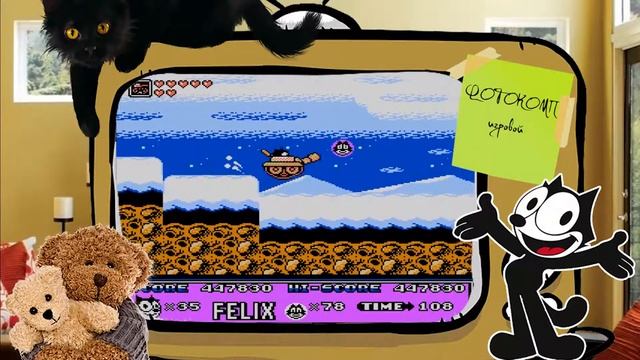 Felix the Cat. Прохождение #7 [Игры для маленьких]