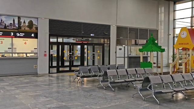 ВОКЗАЛ г. ПЕНЗА. Как он выглядит внутри и снаружи.