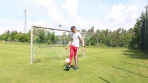 трюки фристайл обучения / ЗРЕЛИЩНЫЙ трюк с мячом!