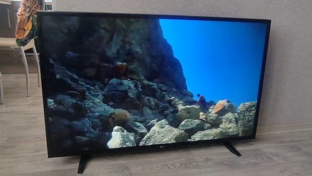 LG 49UH 603V тест 4К видео