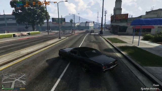 GTA5 Enhanced - Тест Rx6600+Ryzen 5 3600x