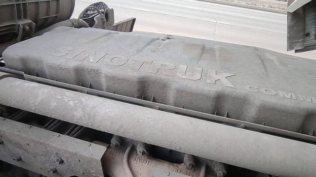 Где номер двигателя SITRAK(Ситрак) 2023года?