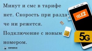 Безлимитный интернет Теле2. 2025