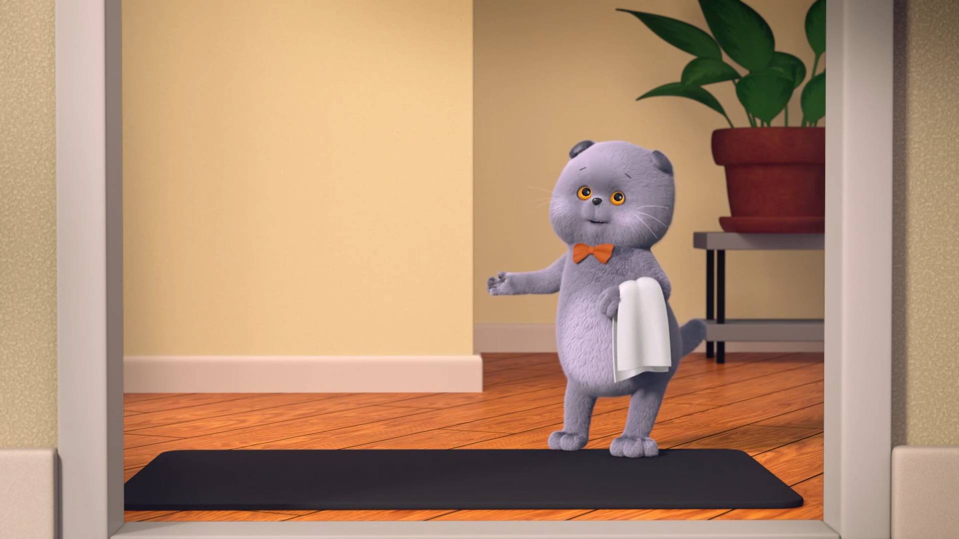 Кот Басик, 1 сезон, 11 серия. Шестое чувство смотреть онлайн