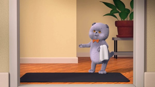 Кот Басик, 1 сезон, 11 серия. Шестое чувство