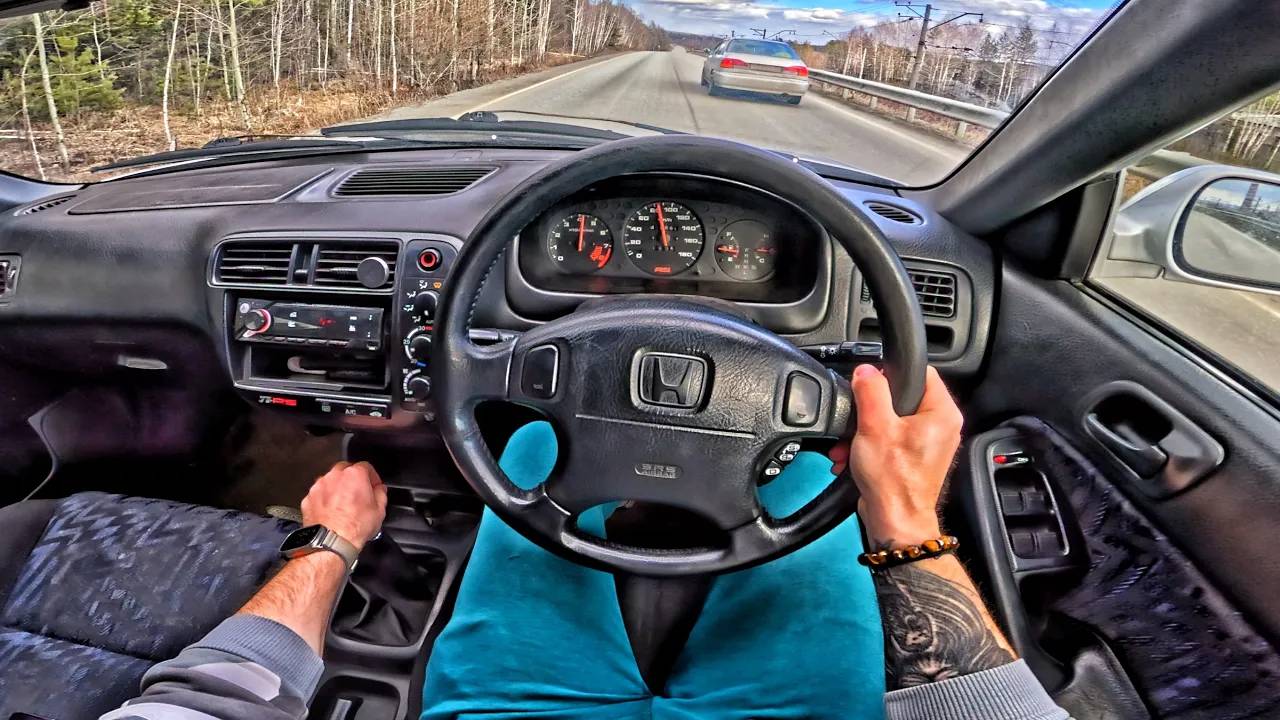 1999 Honda Civic Ferio 1.5 MT - ТЕСТ-ДРАЙВ ОТ ПЕРВОГО ЛИЦА смотреть онлайн