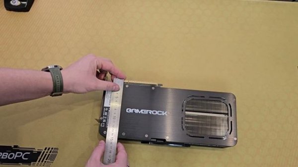 Распаковка и обзор видеокарты NVIDIA GeForce RTX 5080 Palit GameRock OC 1