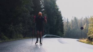 Техника передвижения на роллерах. Йоханнес Клебо.