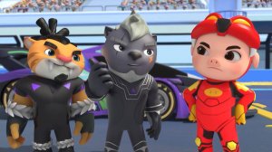 Джи-Джи Бонд: супергонщик - 6 сезон 9 серия - "Хаос на гоночной трассе"