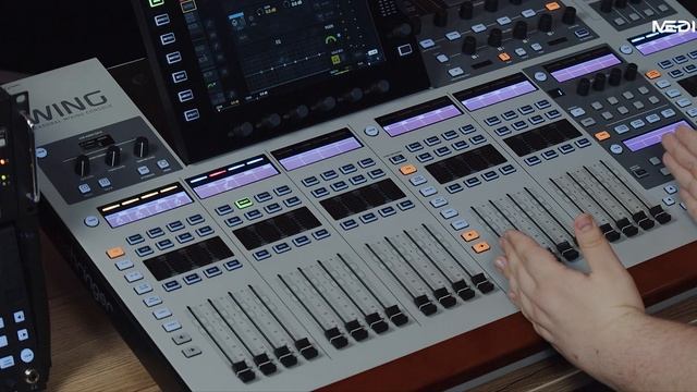 Третий урок по Behringer WING — как настроить рабочее простр смотреть онлайн