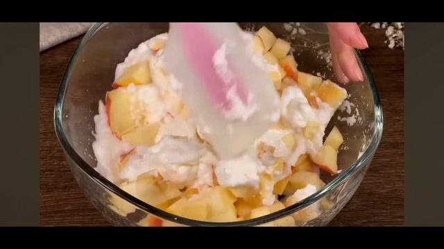 Вкусная идея👍/Овсянной пирог с яблоками,изюм и кураг?
