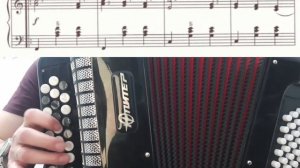 Обучение игре на баяне| для начинающих. Урок 30 РНП "Ког?