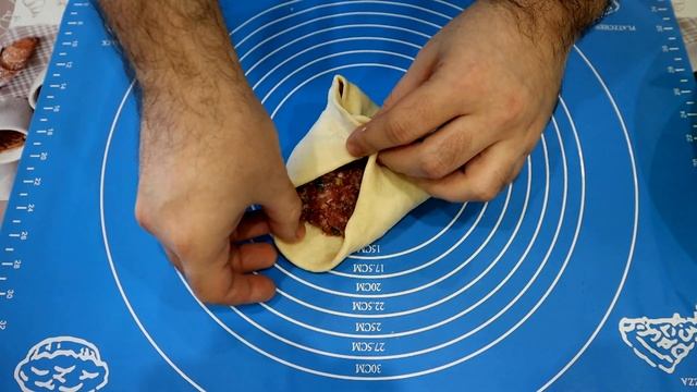 Вкусные пирожки с сочной мясной начинкой