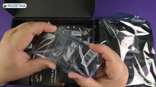 Распаковка Asus Strix X99 Gaming смотреть онлайн