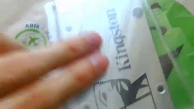 Распаковка Kingston SSDNow UV400 120GB из Rozetka.com.ua смотреть онлайн