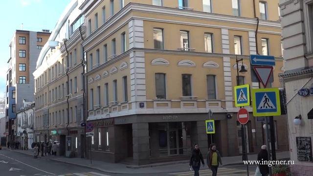 Прогулка по улице Трубная, маршрут прогулки по центру