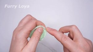 💙🌸Как вязать Сладкое Пирожное крючком. Кекс амигуру