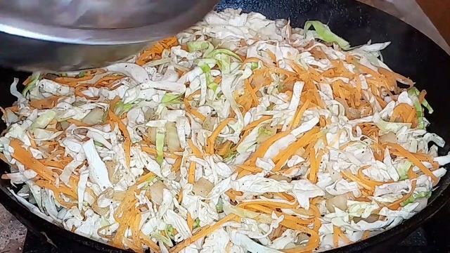 Пирожки с капустой.Қазақша рецепт.