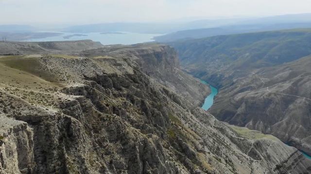 Сулакский каньон в 4к. Россия, Дагестан что посетить
