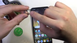 POCO C65 | Как вставить сим карту в POCO C65 - Как вставить карт