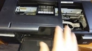 Принтер EPSON L800 / P50 ЗАМЕНА  двигателя каретки, смазка. ПР